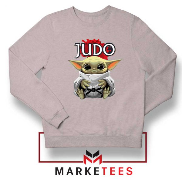 Baby Yoda Judo Grey Sweater