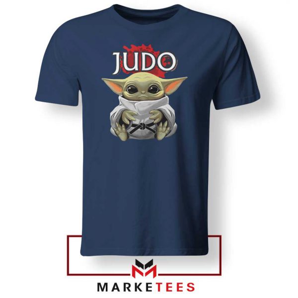 Baby Yoda Judo Navy Tshirt
