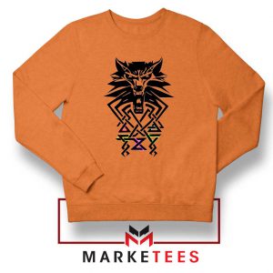 Bear School Witcher Orange Sweater