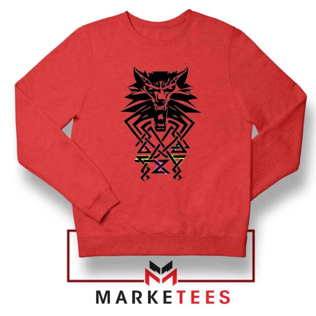 Bear School Witcher Sweater The Witcher Netflix S-2XL