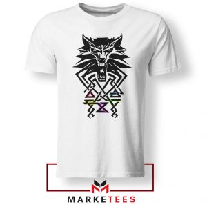 Bear School Witcher White Tee Shirt