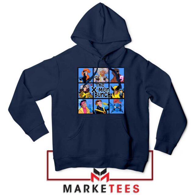 Bunch X Men Hoodie Best Mutant Superheroes Size S-2XL