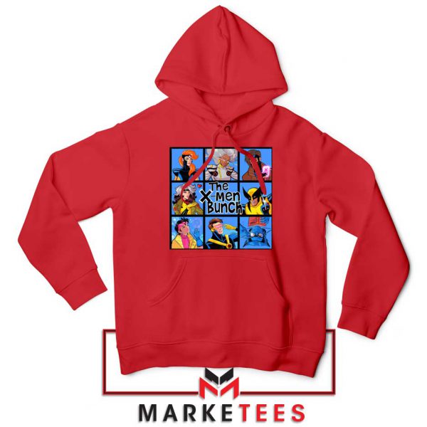 Bunch X Men Red Hoodie