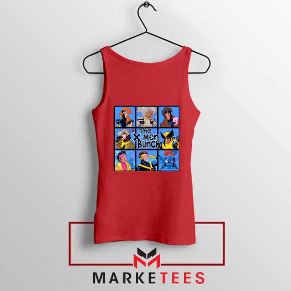 Bunch X Men Red Tank Top