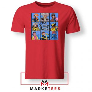 Bunch X Men Red Tee Shirt