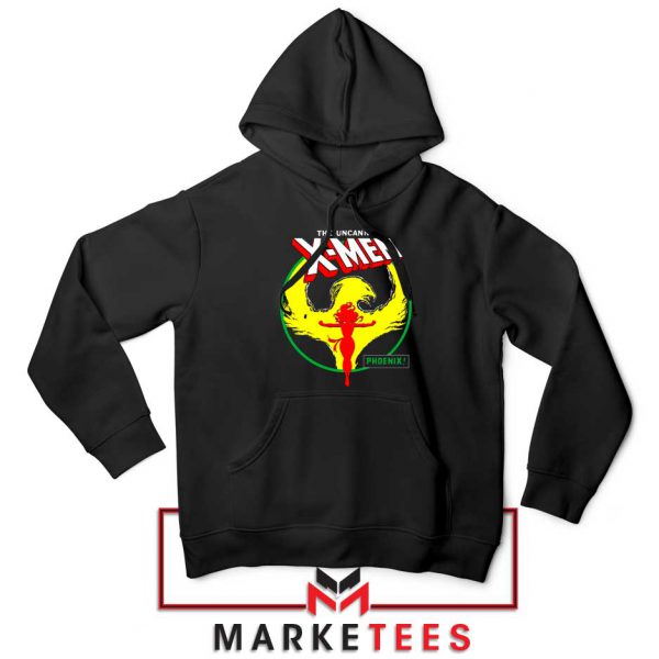 Circle Dark Phoenix Black Hoodie