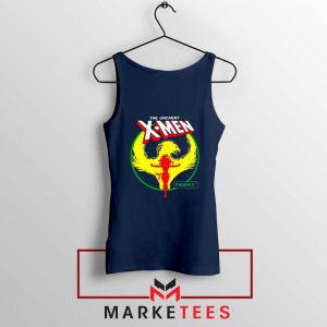 Circle Dark Phoenix Navy Tank Top