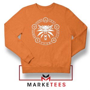 Circle of Elements Orange Sweater