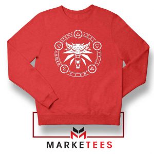 Circle of Elements Red Sweater