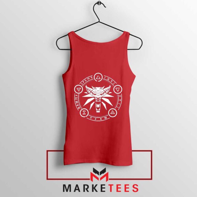 Circle of Elements Tank Top The Witcher Game S-3XL