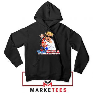 Donald Trump Parody Salt Bae Black Hoodie