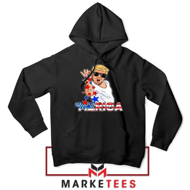 Donald Trump Parody Salt Bae Hoodie Merica S-2XL