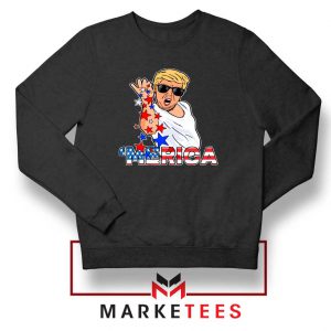 Donald Trump Parody Salt Bae Black Sweater