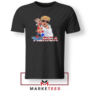 Donald Trump Parody Salt Bae Black Tshirt