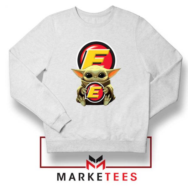 Estes Express Lines The Child White Sweatshirt