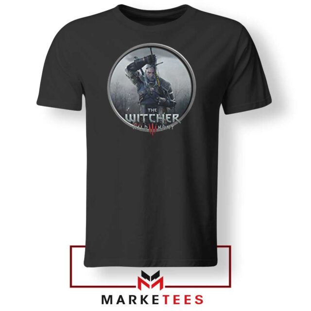 Geralt The Witcher 3 Wild Hunt Tee Shirt S-3XL