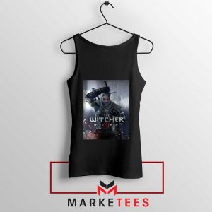 Geralt Witcher Wild Hunt Black Tank Top