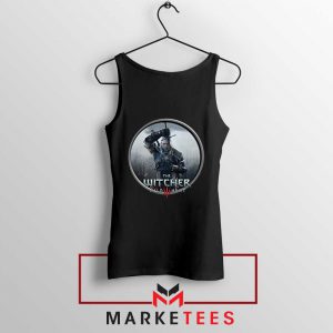 Geralt of Rivia Wild Hunt Black Tank Top