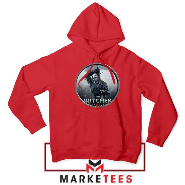 Geralt of Rivia Wild Hunt Red Hoodie