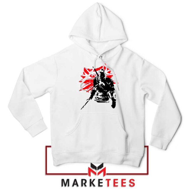 Geralt of Rivia Witcher 3 Hoodie Game S-2XL