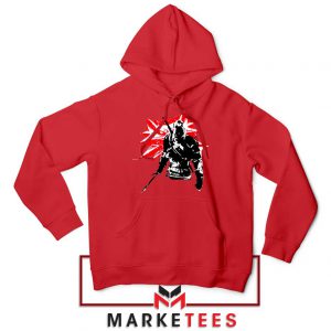 Geralt of Rivia Witcher 3 Red Hoodie
