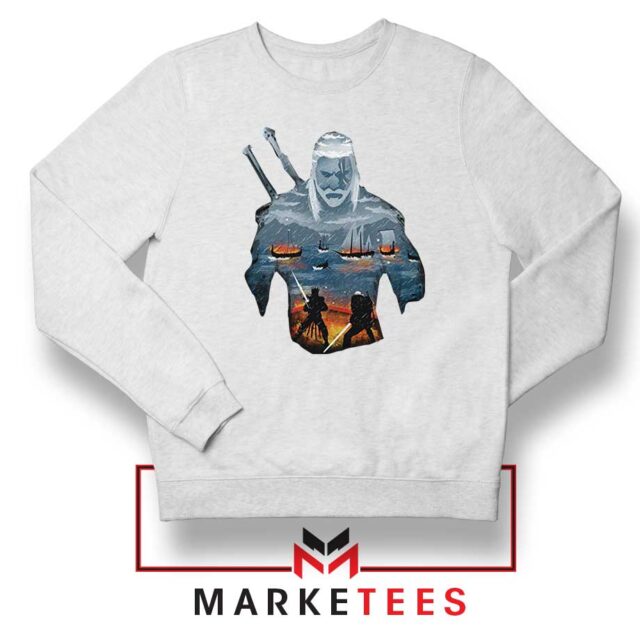 Geralt of Rivia and Eredin Sweatshirt S-2XL