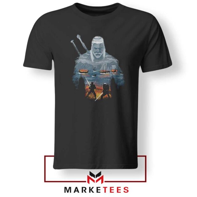 Buy Now Geralt of Rivia and Eredin Tshirt S-3XL
