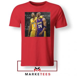 Honor Kobe Bryant Red Tshirt