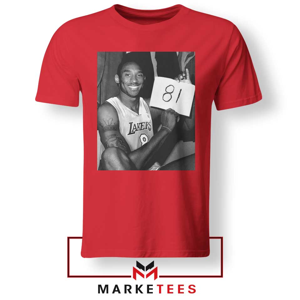 red kobe shirt