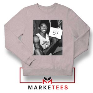 kobe bryant 81 point game shirt