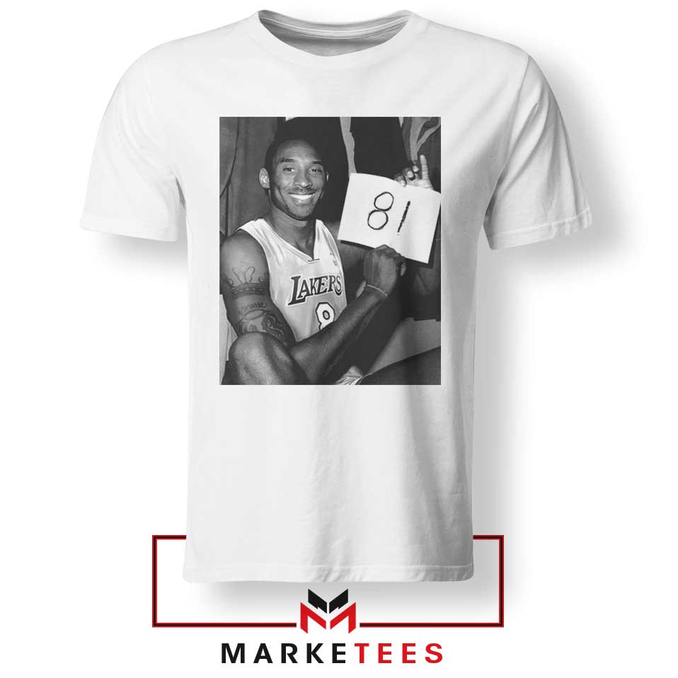 kobe bryant 81 points t shirt