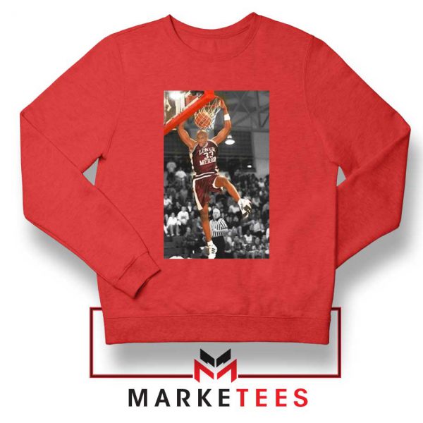 Bryant Basketball Superstar Red Sweatshirt