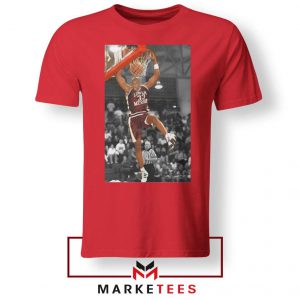 Kobe Bryant Basketball Superstar Red Tshirt
