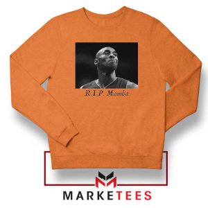 Kobe Bryant NBA Career Orange Sweatshirt