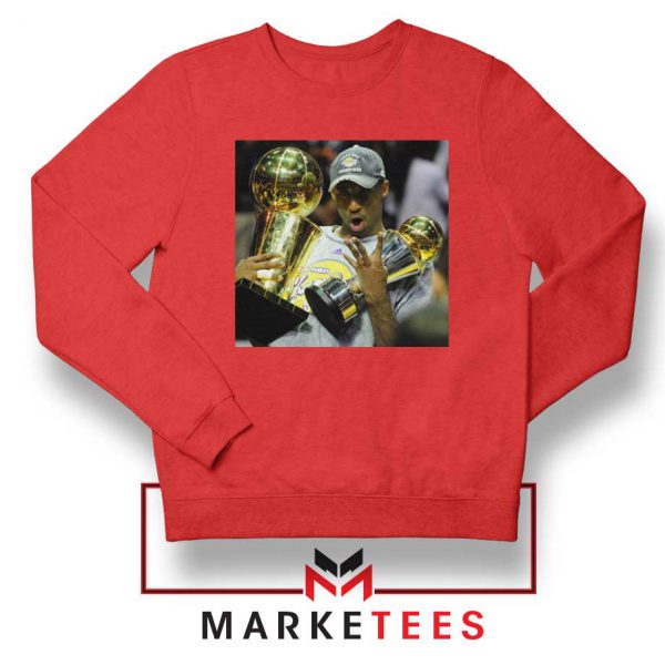 Kobe Bryant Participation Trophies Red Sweater