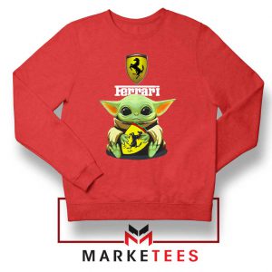 Logo Ferrari The Child Red Sweatshirt