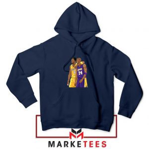 Los Angeles Lakers Pay Tribute Kobe Navy Hoodie