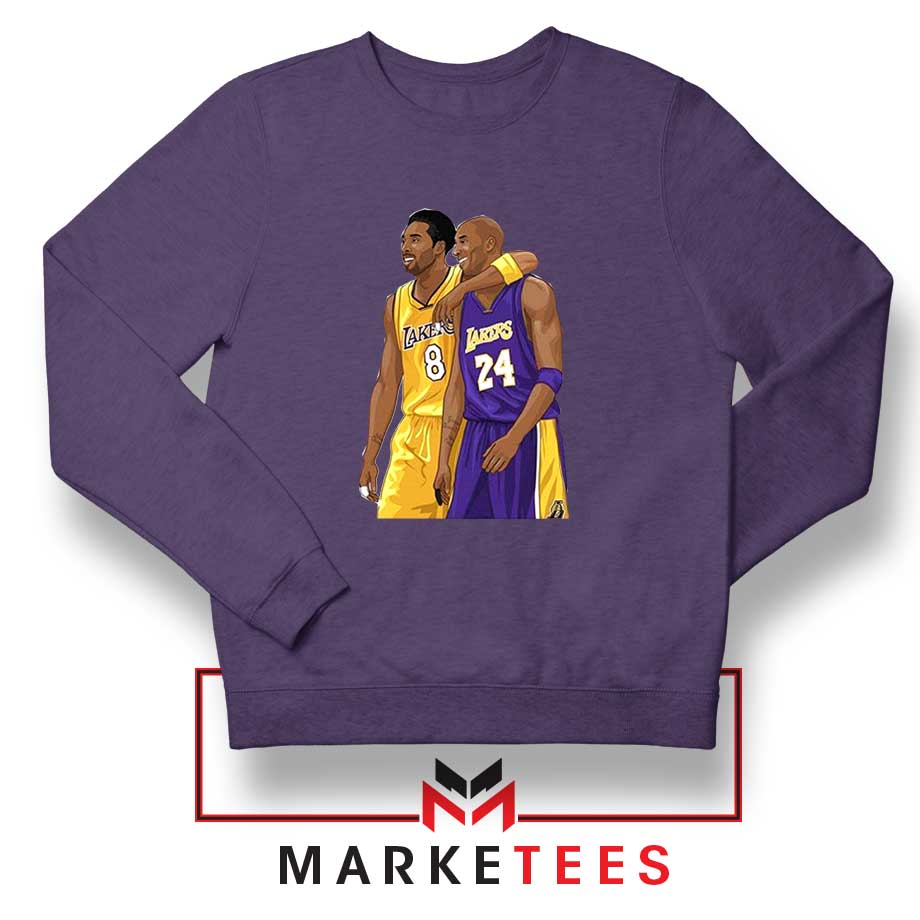 Los Angeles Lakers Pay Tribute Kobe Sweatshirt NBA Merch S-2XL