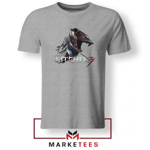 Mount Get The Witcher Grey Tee Shirt