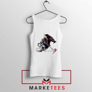 Mount Get The Witcher White Tank Top