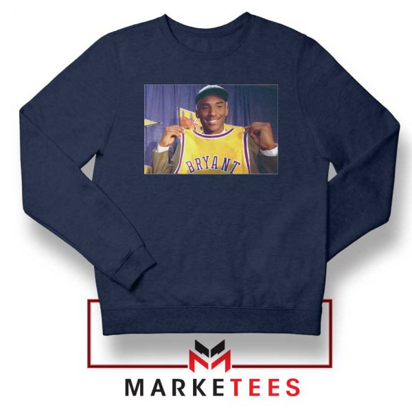 NBA Teams Honor Lakers Legend Navy Sweater