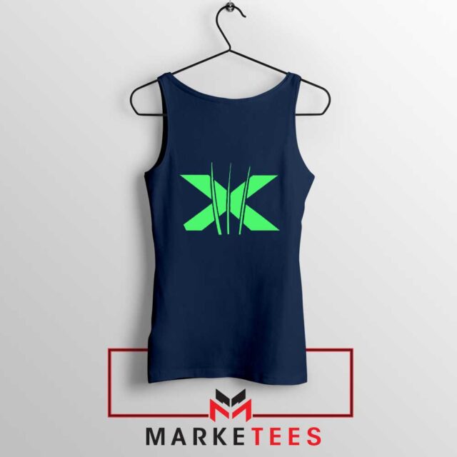 Neon X Men Claw Tank Top Mutant Superhero Tops