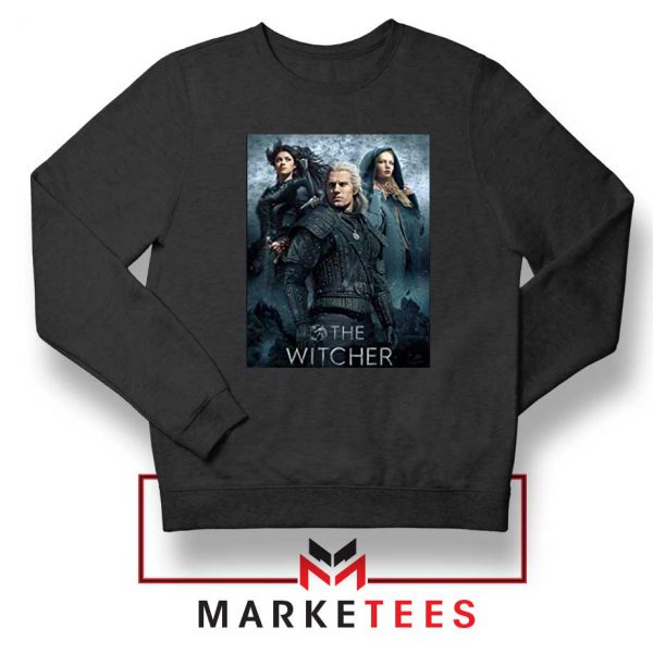 Netflix The Witcher Series Black Sweatshirt