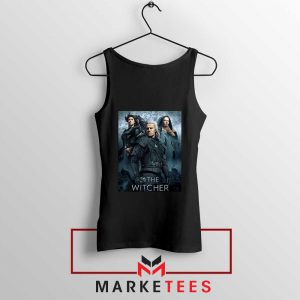 Netflix The Witcher Series Black Tank Top