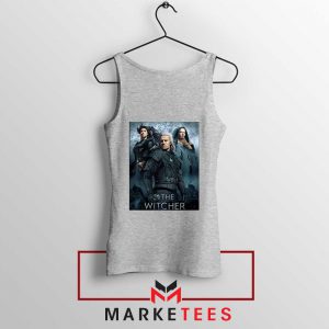 Netflix The Witcher Series Grey Tank Top