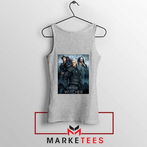 Netflix The Witcher Series Grey Tank Top