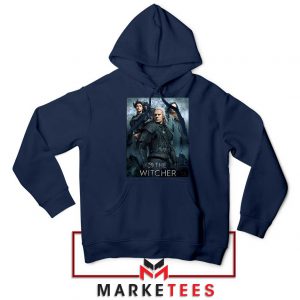 Netflix The Witcher Series Navy Hoodie