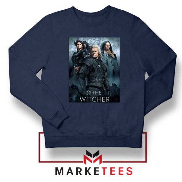 Netflix The Witcher Series Navy Sweatshirt