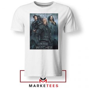 Netflix The Witcher Series White Tshirt