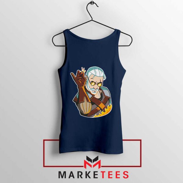 Parody Geralt Witcher Tank Top